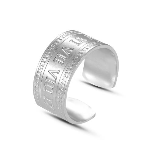 خاتم إصبع الفولاذ المقاوم للصدأ, 304 الفولاذ المقاوم للصدأ, مجوهرات الموضة & للجنسين, المزيد من الألوان للاختيار, تباع بواسطة PC