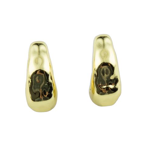 Brass Stud Earring, high quality plated, fashion jewelry & for woman, more colors for choice, 21x18x10mm, Sold By Pair