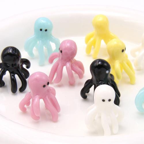 Hair Accessories DIY Findings, Resin, Octopus, more colors for choice, 24x18mm, Sold By PC