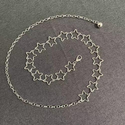 Body Chain Smycken, Zink Alloy, för kvinna, fler färger för val, Längd 110 cm, Säljs av PC