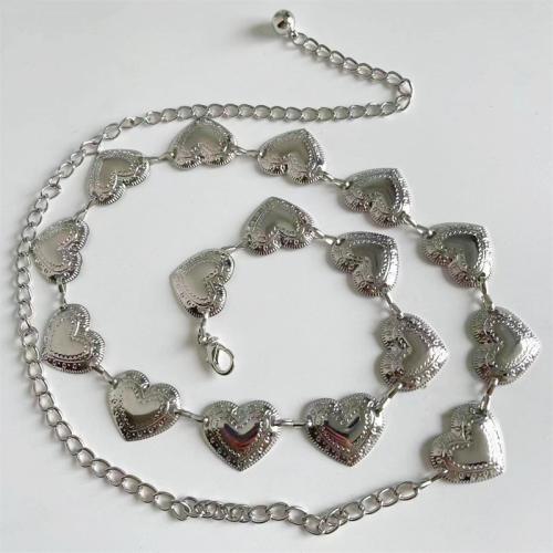 Body Chain Smycken, Zink Alloy, för kvinna, fler färger för val, Längd 105 cm, Säljs av PC