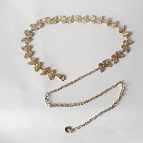 Body Chain Smycken, Zink Alloy, för kvinna, fler färger för val, Längd 115 cm, Säljs av PC