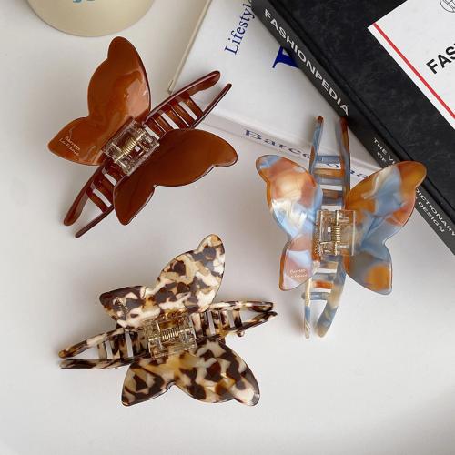 Hair Claw Clips Acetate Butterfly fashion jewelry Sold By PC