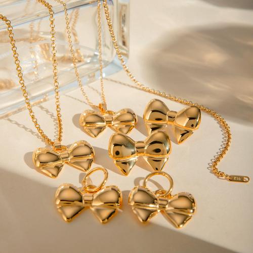 Fashion Stainless Steel Jewelry Sets 304 Stainless Steel Butterfly plated fashion jewelry golden Sold By PC