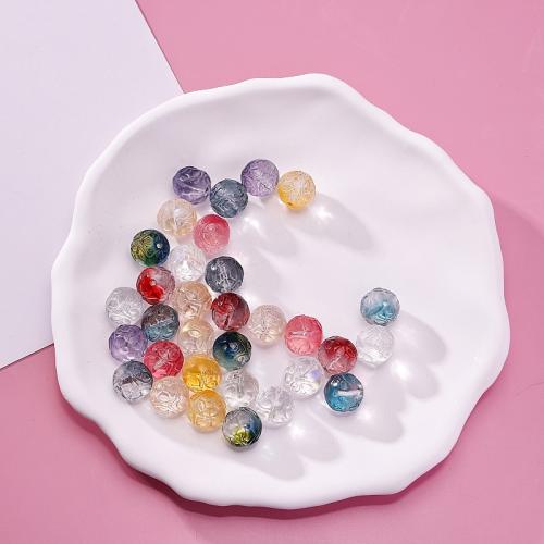 Perles murano faites à la main , chalumeau, Placage, DIY, plus de couleurs à choisir, 12mm, 20PC/sac, Vendu par sac