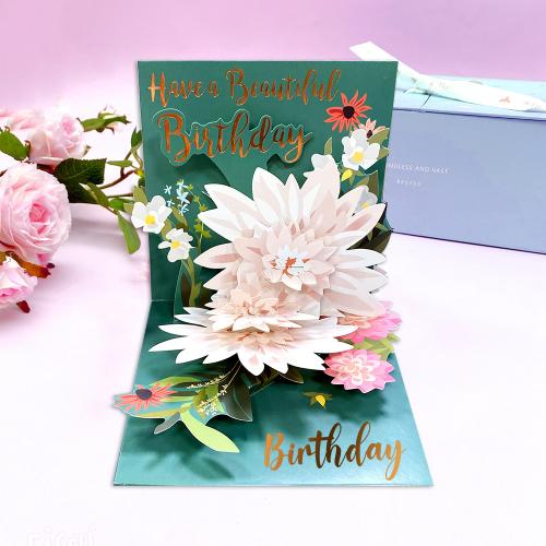 Greeting Card Paper 3D effect Sold By PC