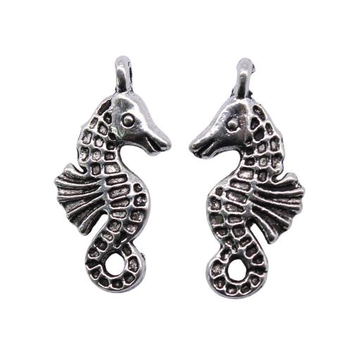 Zinc Alloy Animal Pendants Seahorse plated vintage & fashion jewelry & DIY Sold By PC