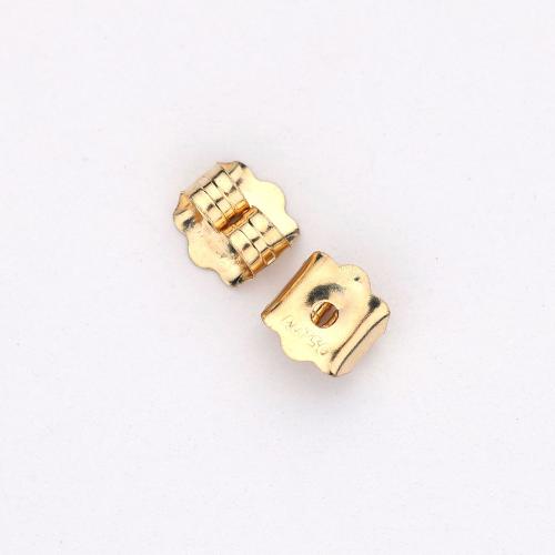 18K Gold Ear Plugs, du kan DIY, flere farver til valg, 4.32mm, Solgt af par