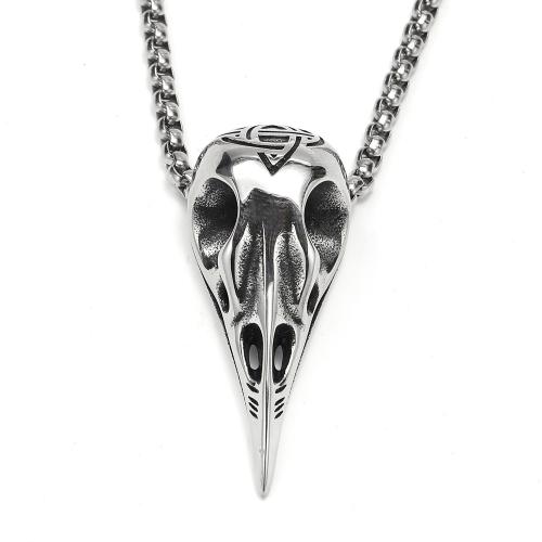 Stainless Steel Jewelry Necklace 304 Stainless Steel punk style & for man Sold By PC