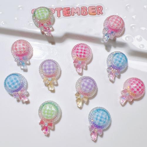 Hair Accessories DIY Findings, Resin, Lollipop, epoxy gel, more colors for choice, Sold By PC