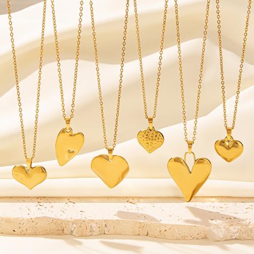 Stainless Steel Jewelry Necklace 304 Stainless Steel with 5cm extender chain Vacuum Ion Plating fashion jewelry & Unisex Length Approx 40 cm Sold By PC