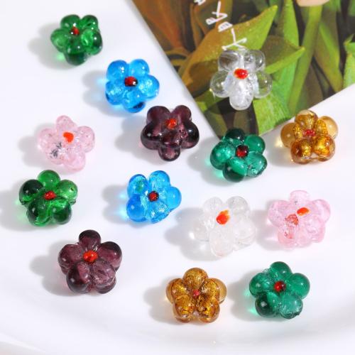 Lampwork Beads Flower fashion jewelry & DIY 20mm Sold By PC