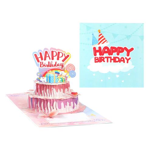 Greeting Card Paper handmade Foldable & 3D effect Sold By PC