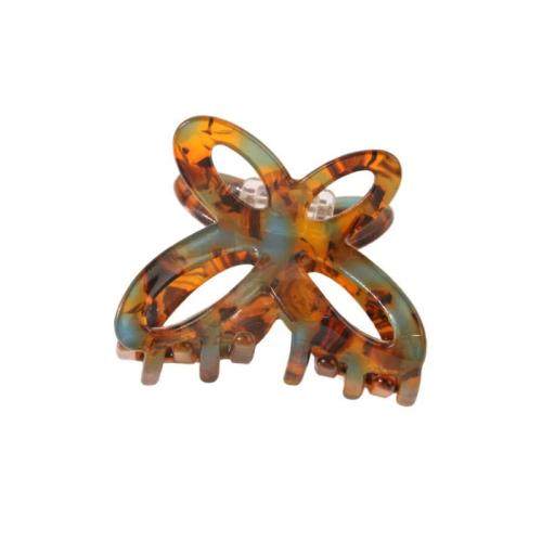 Hair Claw Clips, Acetate, Butterfly, stoving varnish, for woman, more colors for choice, Sold By PC