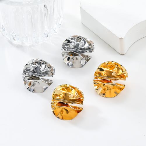 Zinc Alloy Stud Earring Flower fashion jewelry & for woman Sold By Pair