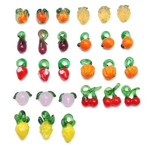Handgemaakte Lampwork Beads, DIY & verschillende stijlen voor de keuze, meer kleuren voor de keuze, Verkocht door PC
