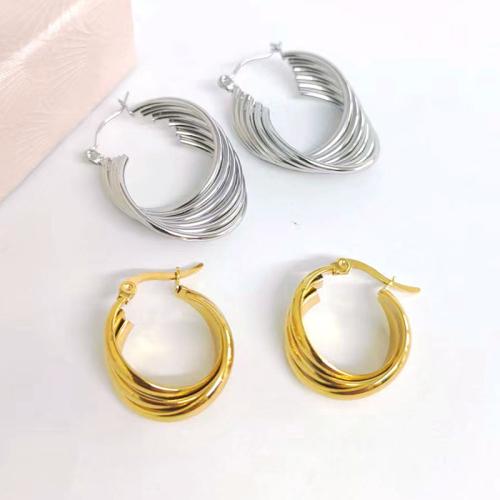 Stainless Steel Lever Back Earring, 304 Stainless Steel, plated, different styles for choice & for woman, more colors for choice, Sold By Pair