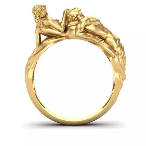 Zinc Alloy Finger Ring Character plated Unisex  US Ring Sold By PC