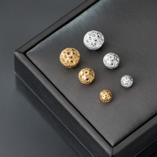 Gioielli Spacer Beads, 925 argento sterlina, Cerchio, DIY & formato differente per scelta & cavo, nessuno, Venduto da PC