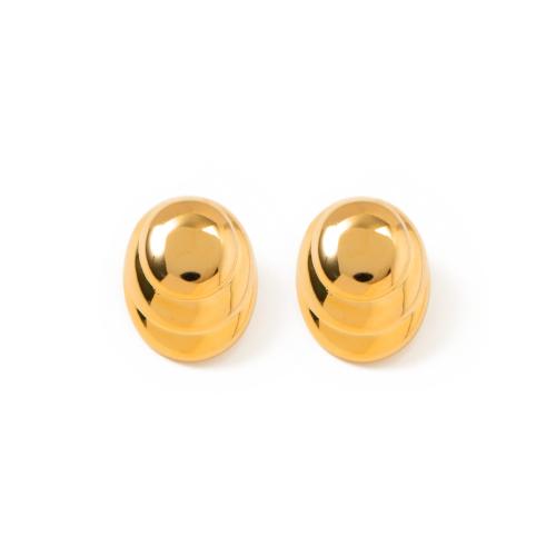 Brass Stud Earring, fashion jewelry & for woman, more colors for choice, 23x28mm, Sold By Pair