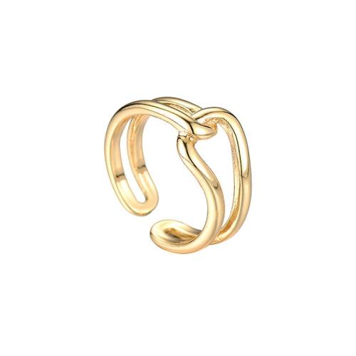 Brass prst prsten, Mosaz, módní šperky & různé styly pro výběr & pro ženy, více barev na výběr, Velikost:7, Prodáno By PC