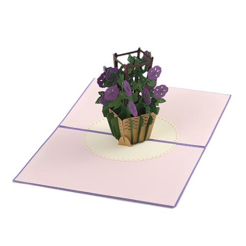 Greeting Card Paper handmade 3D effect Sold By PC