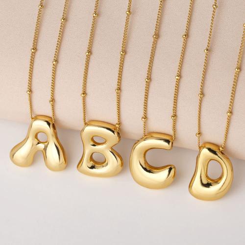 Brass Necklace, with 5cm extender chain, gold color plated, fashion jewelry & different designs for choice, golden, nickel, lead & cadmium free, Length:44 cm, Sold By PC