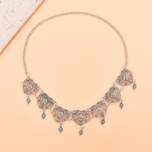Zinc Alloy Frontlet fashion jewelry & for woman original color Sold By Set