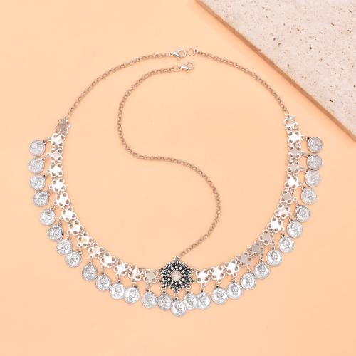 Zinc Alloy Frontlet fashion jewelry & for woman & with rhinestone Length 21.67 Inch Sold By PC