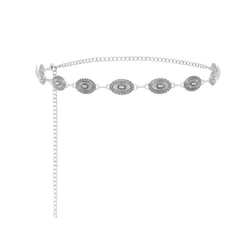 Body Chain Jewelry Zinc Alloy fashion jewelry & Unisex Length 22.4 Inch Sold By PC