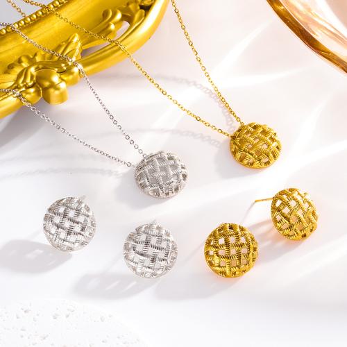 Jewelry Sets, Titanium Steel, with 5cm extender chain, fashion jewelry & different styles for choice & for woman, more colors for choice, Length:Approx 40 cm, Sold By PC