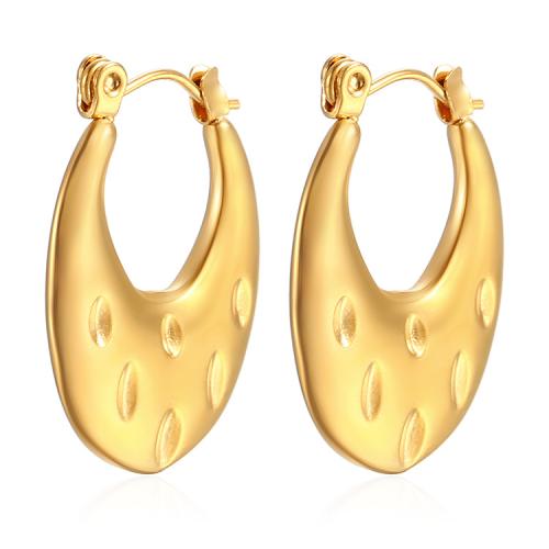 Stainless Steel Lever Back Earring, 304 Stainless Steel, Vacuum Ion Plating, fashion jewelry & for woman, more colors for choice, 18.20x25mm, Sold By Pair