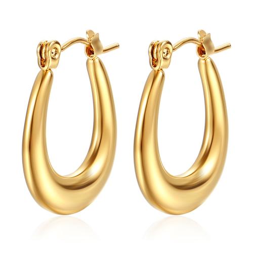 Stainless Steel Lever Back Earring, 304 Stainless Steel, Vacuum Ion Plating, fashion jewelry & for woman, more colors for choice, 18.50x22.60mm, Sold By Pair