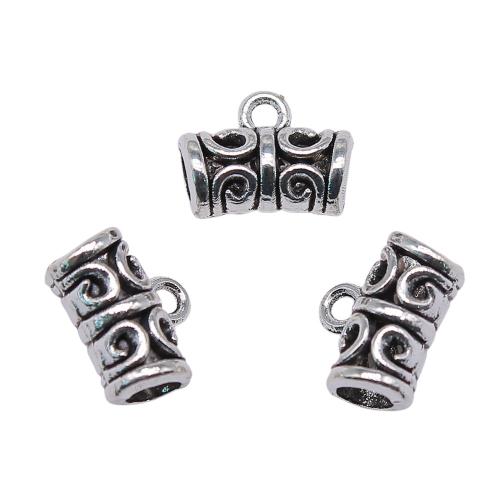 Zinc Alloy Bail Beads antique silver color plated vintage & fashion jewelry & DIY Sold By PC