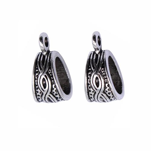 Zinc Alloy Jewelry Bail antique silver color plated vintage & fashion jewelry & DIY Sold By PC