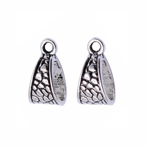 Zinc Alloy Jewelry Bail antique silver color plated vintage & fashion jewelry & DIY Sold By PC