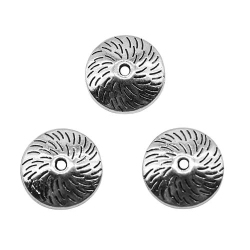 Zinc Alloy Jewelry Beads Rondelle antique silver color plated vintage & fashion jewelry & DIY Sold By PC