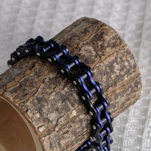 Stainless Steel smycken Armband, 304 rostfritt stål, mode smycken & för människan, fler färger för val, 12mm, Längd Ca 21 cm, Säljs av PC