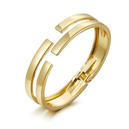 Zinc Alloy Bangle plated for woman golden Sold By PC