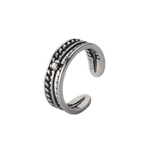 Sterling Silver Jewelry Finger Ring, 925 Sterling Silver, do bhean, airgid, Díolta De réir PC