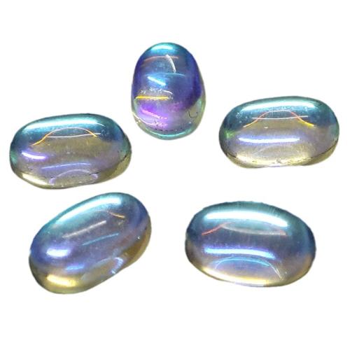 Glass Cabochons, Oval, DIY & different size for choice, Sold By PC