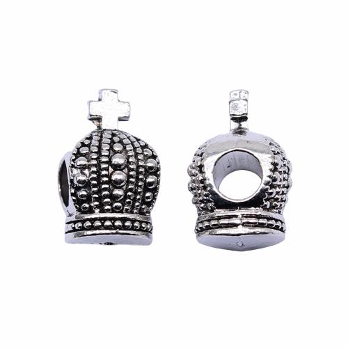 Zinc Alloy Jewelry Beads Crown plated vintage & fashion jewelry & DIY Sold By PC