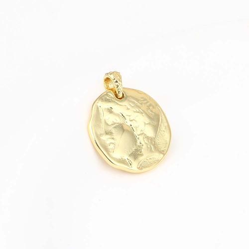 Brass Jewelry Pendants, plated, DIY, more colors for choice, nickel, lead & cadmium free, 18.60x18.40x2.50mm, Sold By PC