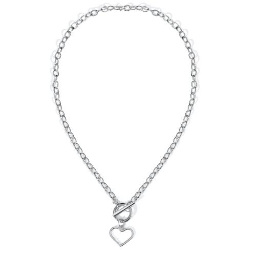 Zinklegierung Schmuck Halskette, plattiert, Modeschmuck & für Frau, keine, Länge:43.5 cm, verkauft von PC