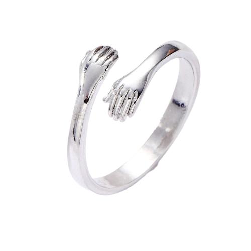 Zinklegering ringen, Zinc Alloy, mode sieraden & uniseks, meer kleuren voor de keuze, Verkocht door Stel