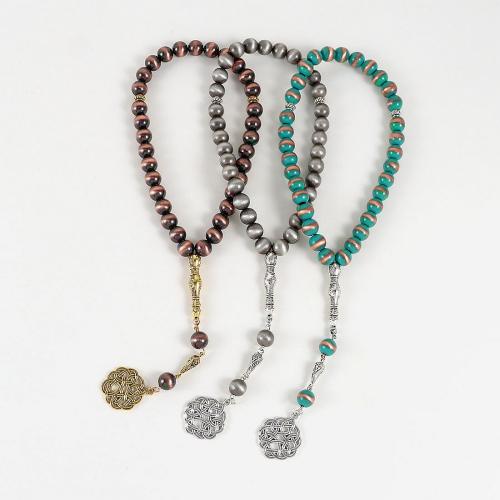 Bracelets Acrylique, avec alliage de zinc, fait à la main, bijoux de mode & unisexe, plus de couleurs à choisir, Longueur:12.6 pouce, Vendu par PC