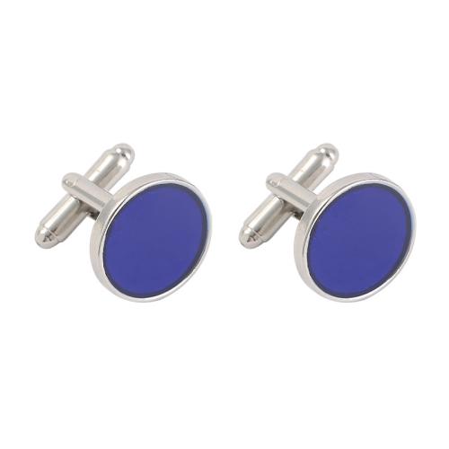 Cufflinks, Tibetan Style, for man & enamel, more colors for choice, Sold By Pair
