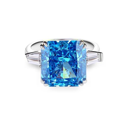 Cubic Zirconia Micro Pave 925 Sterling Silver Rings, fashion jewelry & different size for choice & micro pave cubic zirconia & for woman, more colors for choice, Sold By PC