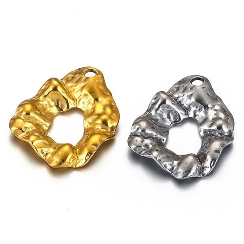 Nerezová ocel Šperky Přívěsky, 304 Stainless Steel, DIY, více barev na výběr, 25x29mm, 5PC/Bag, Prodáno By Bag