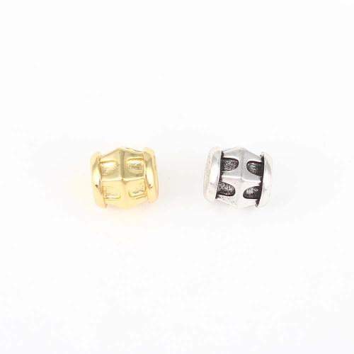 Brass Jewelry Beads, plated, DIY, more colors for choice, nickel, lead & cadmium free, 8.20x7.50x7.20mm, Sold By PC